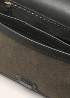 New ME+EM Angled Crossbody Bag Olive/Black
