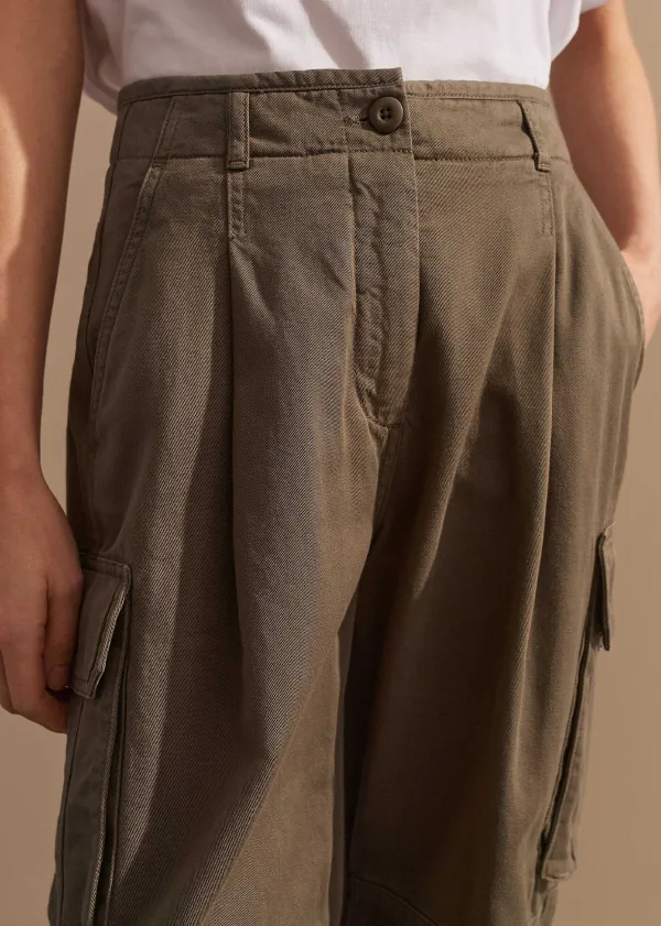 Clearance ME+EM Authentic Combat Trouser Washed Khaki