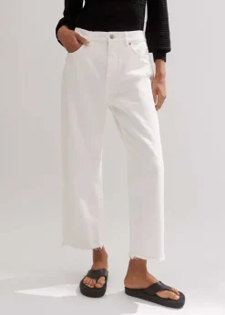 Best ME+EM Authentic Straight Jean White