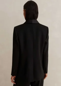 Clearance ME+EM Bracelet Sleeve Forever Tux Jacket Black