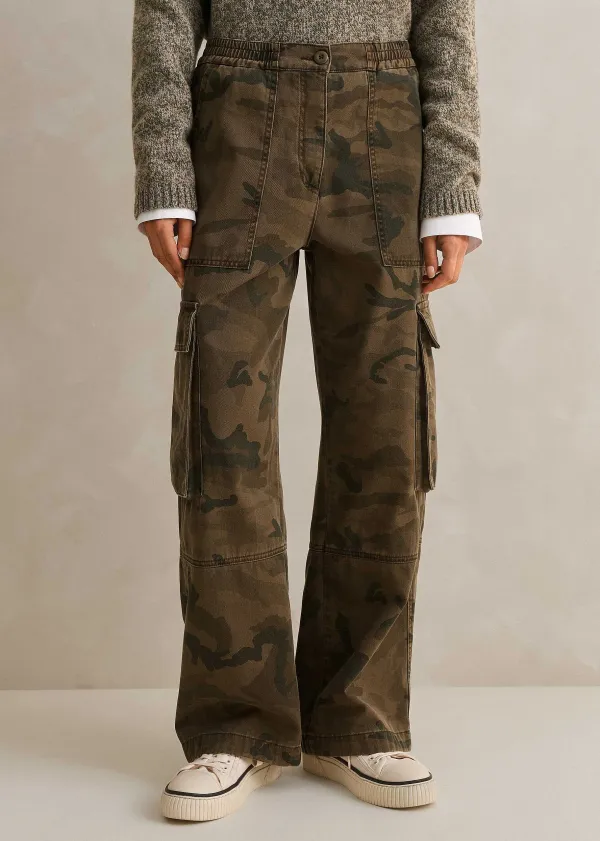 Best ME+EM Camo Cargo Trouser Khaki
