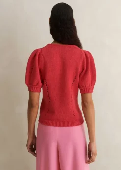 Hot ME+EM Chunky Cotton Fashioned Square Neck Tee