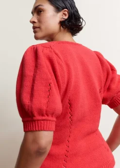 Hot ME+EM Chunky Cotton Fashioned Square Neck Tee