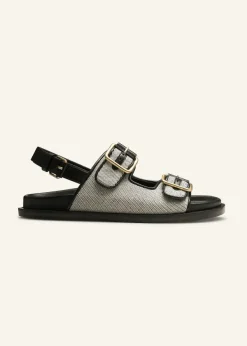Hot ME+EM Classic Footbed Sandal Off Black