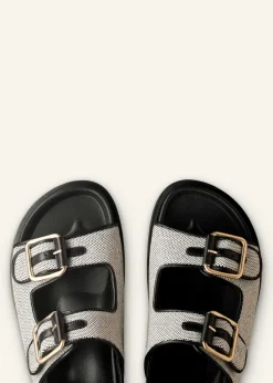 Hot ME+EM Classic Footbed Sandal Off Black