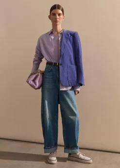 Outlet ME+EM Corduroy Boyfriend Blazer Winter Lilac
