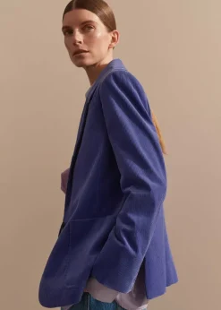 Outlet ME+EM Corduroy Boyfriend Blazer Winter Lilac