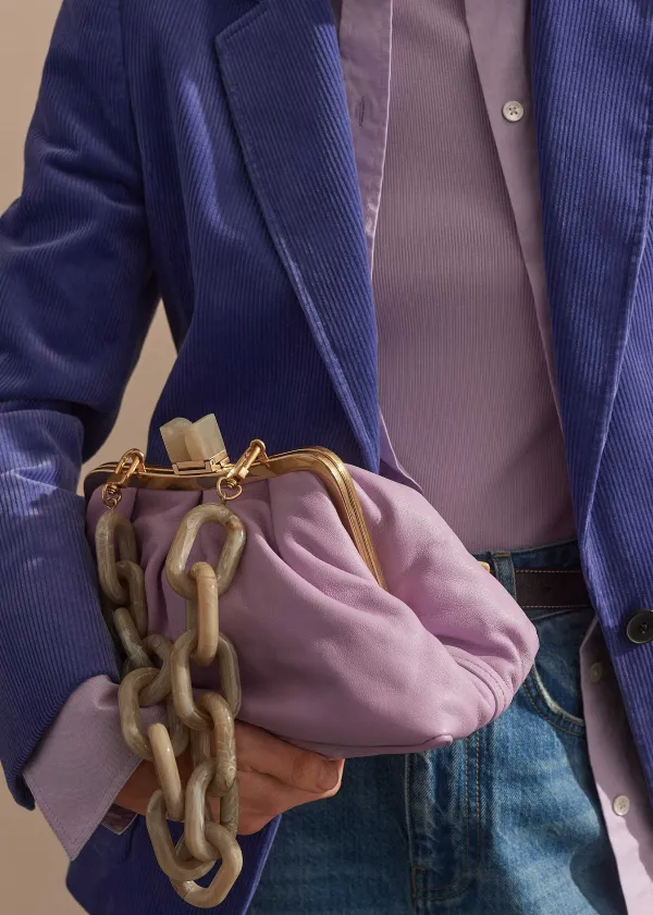 Outlet ME+EM Corduroy Boyfriend Blazer Winter Lilac