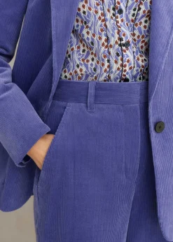 Discount ME+EM Corduroy Pant Suit Purple