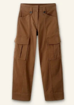 ME+EM Cotton Cargo Trouser Tan