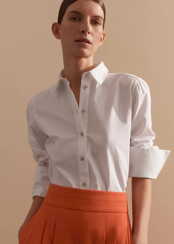Clearance ME+EM Cotton Forever Shirt White