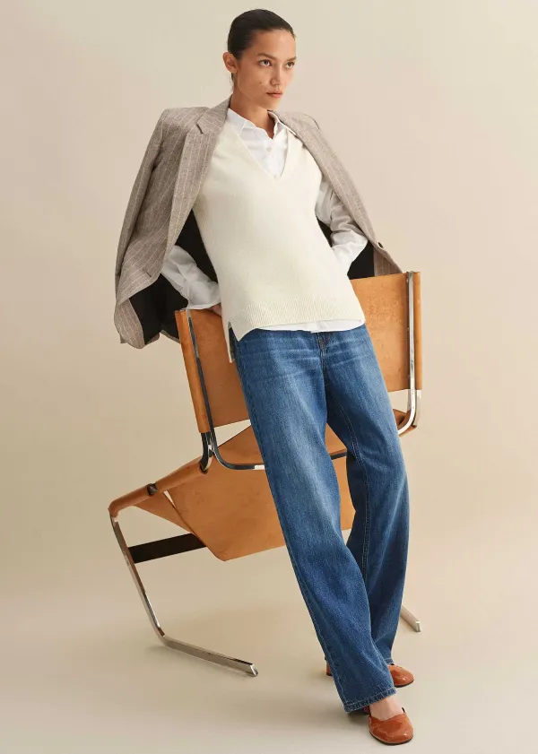 ME+EM Crease Less Cotton Forever Shirt White