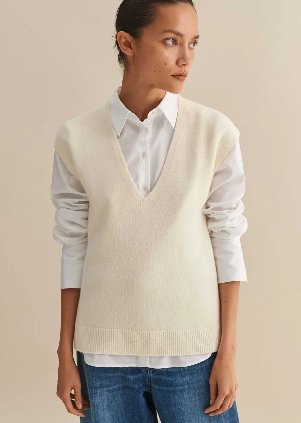 ME+EM Crease Less Cotton Forever Shirt White