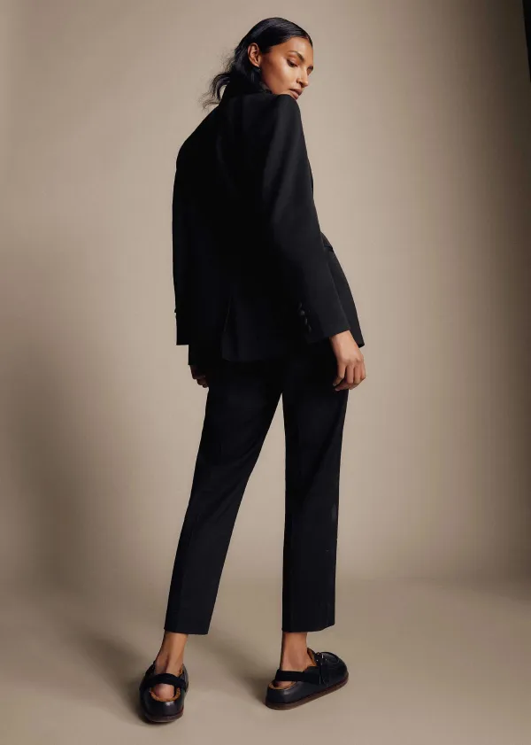 Outlet ME+EM Crop Forever Tux Trouser Suit Black