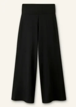 Outlet ME+EM Crop Palazzo Pant Black