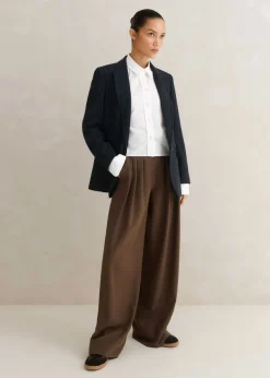 Clearance ME+EM Cropped Shirt White