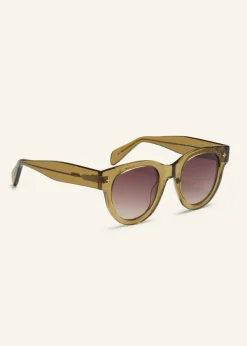 ME+EM D-Frame Sunglasses Olive