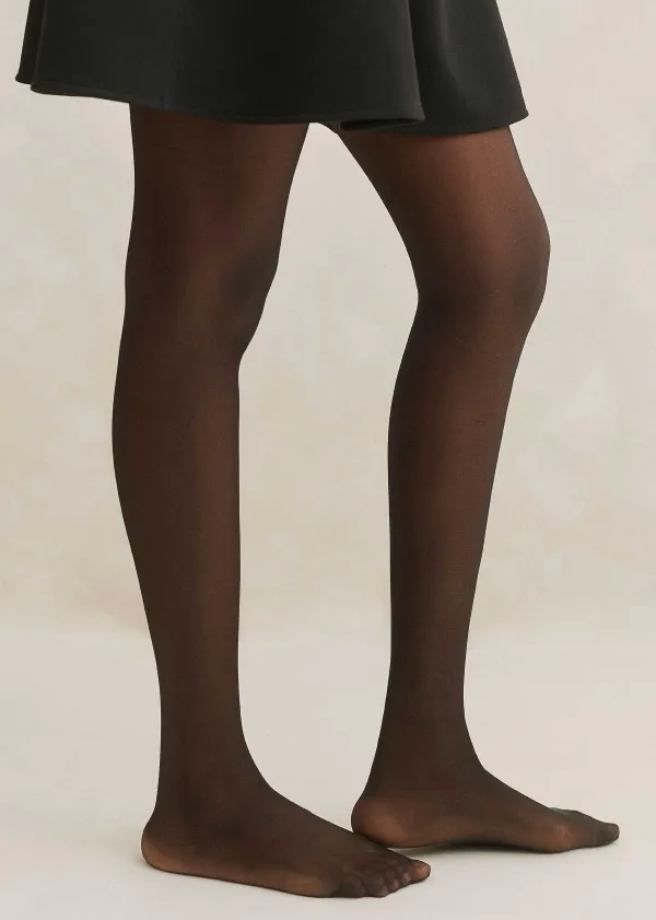 Online ME+EM Falke Seidenglatt 15 Tights Black