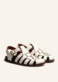 Sale ME+EM Fisherman Sandal Off White