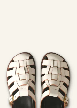 Sale ME+EM Fisherman Sandal Off White