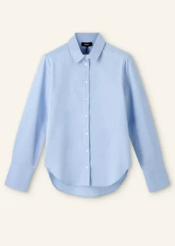 Clearance ME+EM Forever Shirt Chambray Blue