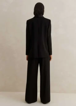 Hot ME+EM Forever Tux Regular-Length Trouser Three-Piece Suit Black