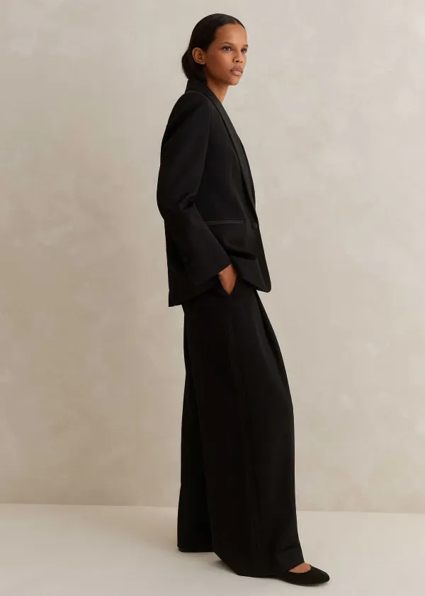 Hot ME+EM Forever Tux Regular-Length Trouser Three-Piece Suit Black