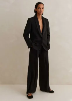 Hot ME+EM Forever Tux Regular-Length Trouser Three-Piece Suit Black