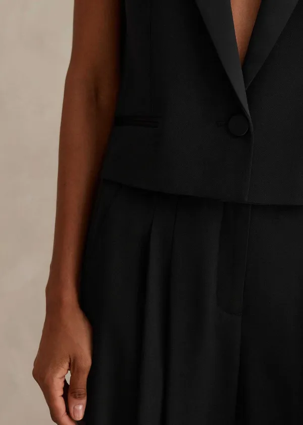 New ME+EM Forever Tux Regular-Length Trouser Co-Ord Black