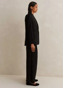 Sale ME+EM Forever Tux Short-Length Trouser Three-Piece Suit Black