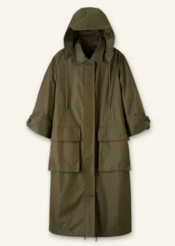 Hot ME+EM Hands-Free Oversized Parka Khaki