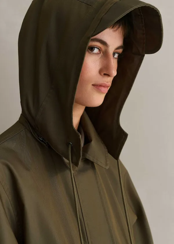Hot ME+EM Hands-Free Oversized Parka Khaki