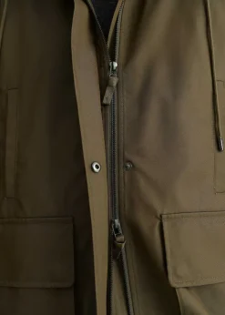 Hot ME+EM Hands-Free Oversized Parka Khaki