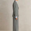 Discount ME+EM Houndstooth Pleated Man Pant Suit Black