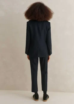 Sale ME+EM Italian Pinstripe Suit Multicolour