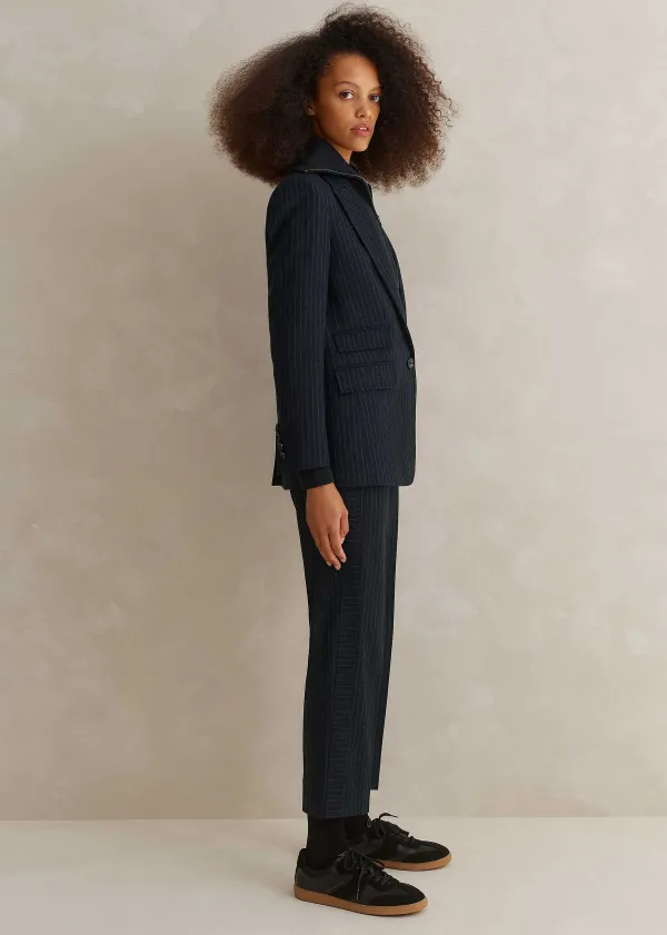 Sale ME+EM Italian Pinstripe Suit Multicolour