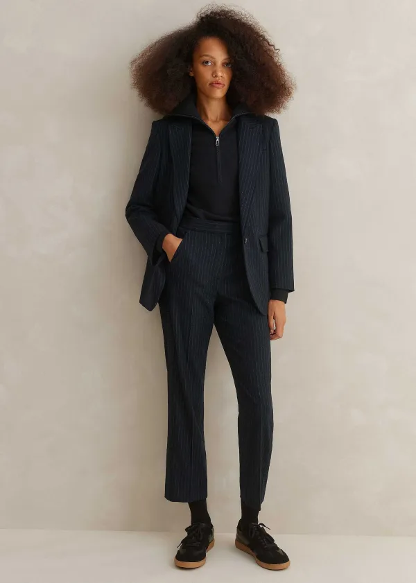 Sale ME+EM Italian Pinstripe Suit Multicolour