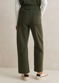 New ME+EM Jersey Engineered-Leg Jogger Olive