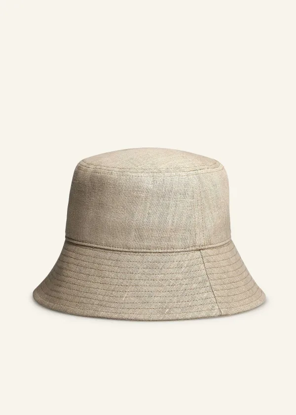 ME+EM Linen Bucket Hat Natural