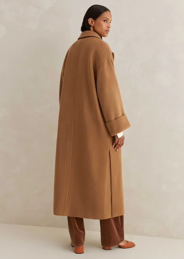 ME+EM Longline Coat Camel