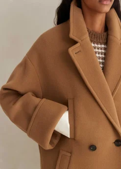 ME+EM Longline Coat Camel