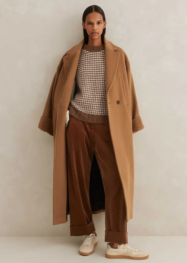 ME+EM Longline Coat Camel