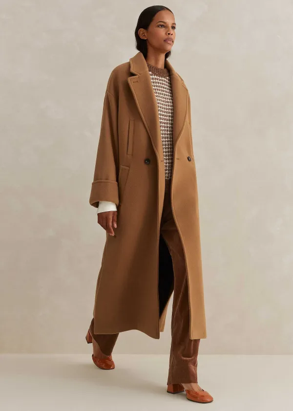 ME+EM Longline Coat Camel