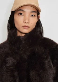 Best ME+EM Luxe Toscana Shearling Jacket Chocolate