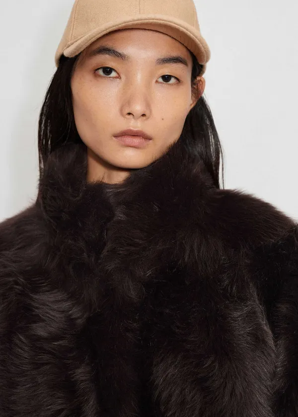 Best ME+EM Luxe Toscana Shearling Jacket Chocolate