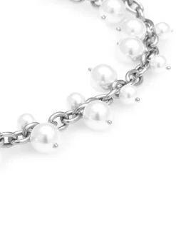 Outlet ME+EM Multi Chain + Pearl Necklace Gold/Pearl