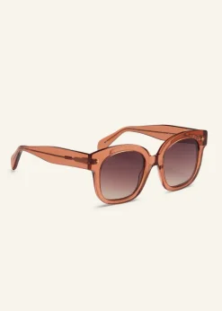 ME+EM Oversized Sunglasses Caramel