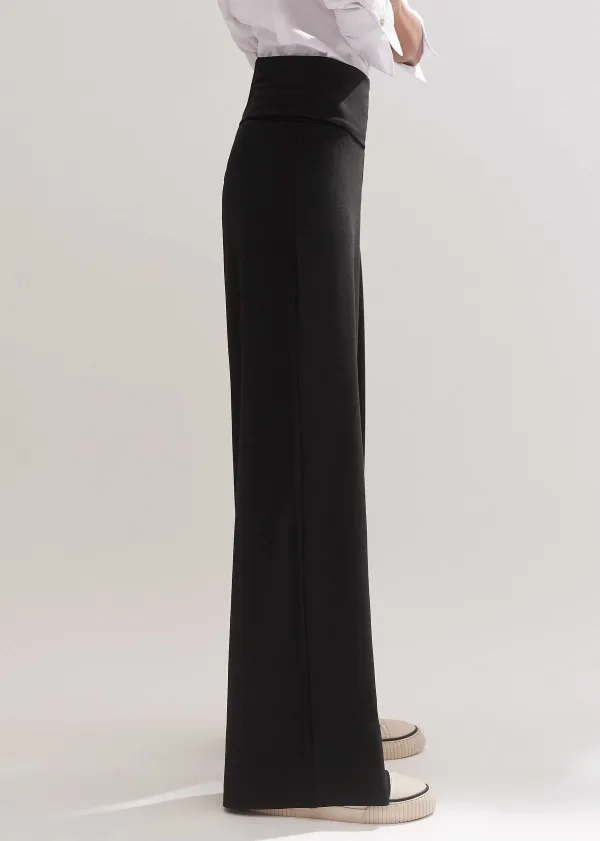 ME+EM Palazzo Pant Black