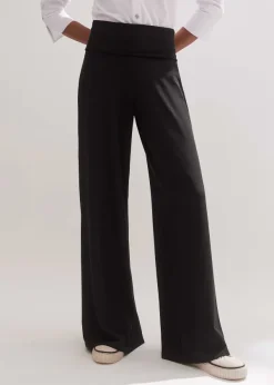 ME+EM Palazzo Pant Black