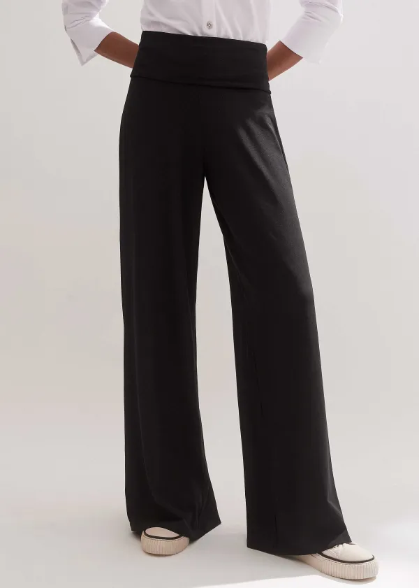 ME+EM Palazzo Pant Black